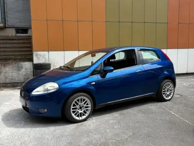 Gebraucht Fiat Grande Punto 95 PS (69 kW) 2007 Blau Kleinwagen