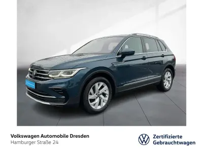Gebraucht VW Tiguan Elegance 150 PS (110 kW) 2023 Nightshade blue metallic SUV