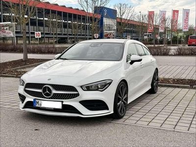 Gebraucht Mercedes CLA200 Shooting Brake AMG line 163 PS (119 kW) 2020 Weiß Kombi