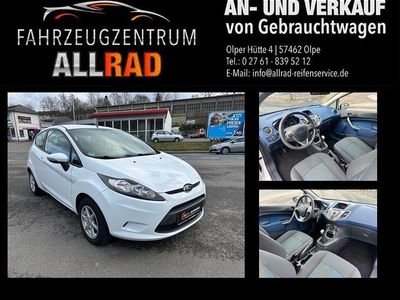 Gebraucht Ford Fiesta Trend 82 PS (60 kW) 2009 Weiß Kleinwagen