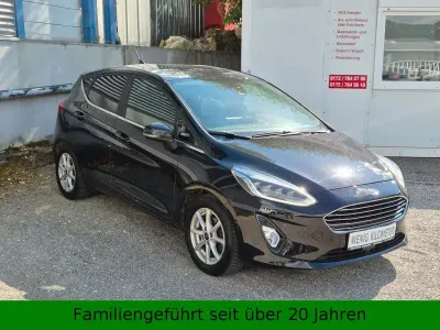 Gebraucht Ford Fiesta Titanium 125 PS (91 kW) 2020 Schwarz Kleinwagen