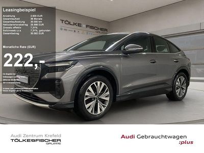 Gebraucht Audi Q4 Sportback e-tron Advanced 219 kW (299 PS) 2022 Taifungrau metallic SUV