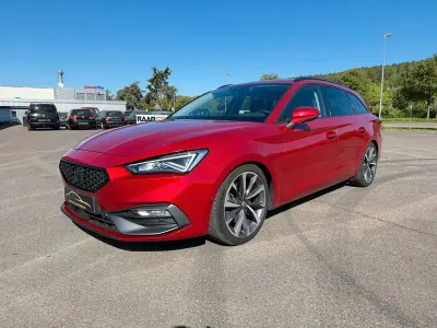 Usata Seat Leon FR 150 CV (110 kW) 2022 Rosso Berlina