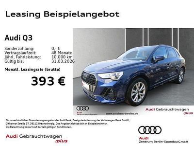 Gebraucht Audi Q3 S-Line 150 PS (110 kW) 2025 Blau SUV