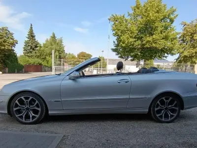 Gebraucht Mercedes CLK200 163 PS (119 kW) 2003 Silber Cabrio