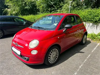 Używany Fiat 500 69 KM (50 kW) 2008 Czerwony Hatchback