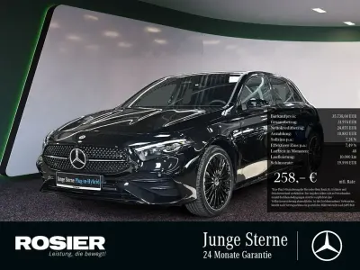 Gebraucht Mercedes A250 AMG 218 PS (160 kW) 2025 Schwarz / kosmosschwarz (metallic) Limousine