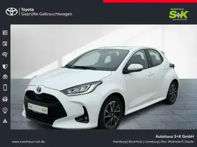 Brugt Toyota Yaris Team 116 HK (85 kW) 2022 Hvid Hatchback