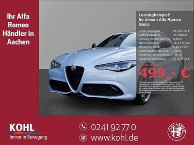 Blau Neu 2025 Alfa Romeo Giulia Veloce Limousine | 55.190 € (Guter Preis)
