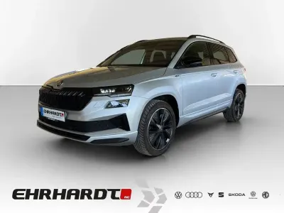 Gebraucht Skoda Karoq SportLine 150 PS (110 kW) 2023 Silber SUV