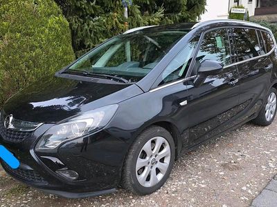 Gebraucht Opel Zafira Tourer 165 PS (121 kW) 2012 Schwarz Van / Kleinbus