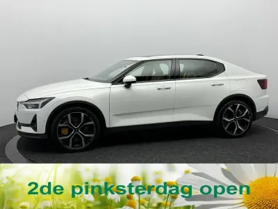 Brugt Polestar 2 Long Range Dual motor 300 kW (408 HK) 2020 Hvid Hatchback