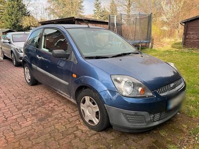 Gebraucht Ford Fiesta 60 PS (44 kW) 2006 Blau Kleinwagen