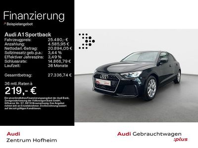 Gebraucht Audi A1 Sportback Advanced Plus 116 PS (85 kW) 2025 Mythosschwarz metallic Kleinwagen