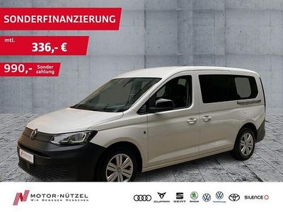Gebraucht VW Caddy Maxi Basis 122 PS (89 kW) 2021 Weiß Van / Kleinbus