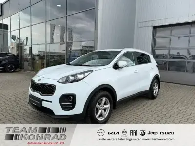 Brugt Kia Sportage Attract 132 HK (97 kW) 2017 Hvid SUV
