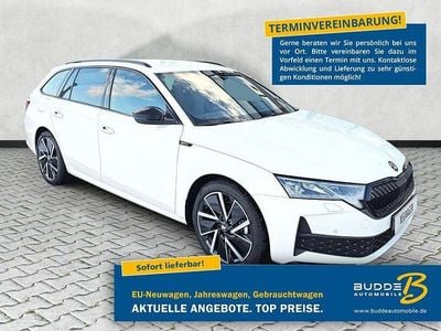 Neu Skoda Octavia SportLine 204 PS (150 kW) 2025 Candyweiß Kombi