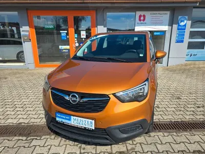 Usata Opel Crossland X 110 CV (80 kW) 2018 Arancione SUV