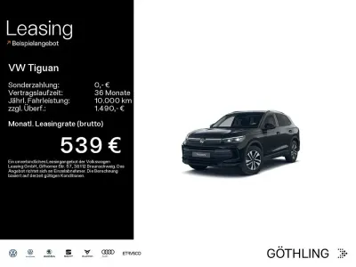 Neu VW Tiguan 150 PS (110 kW) 2026 Grenadillschwarz metallic SUV