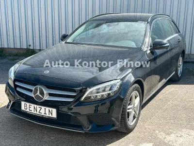 Brugt Mercedes C180 156 HK (114 kW) 2021 Sort Stationcar