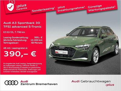 Gebraucht Audi A3 Advanced 116 PS (85 kW) 2025 Distriktgrün Limousine