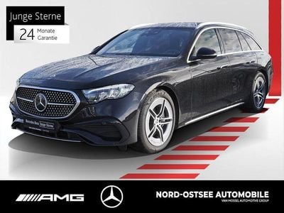 Gebraucht Mercedes E220 AMG 197 PS (144 kW) 2025 Metalliclack obsidianschwarz m Kombi