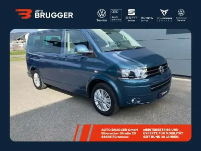 Gebraucht VW Multivan Cup 179 PS (131 kW) 2014 Bambusgarden green metallic Van / Kleinbus