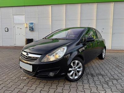Gebraucht Opel Corsa Sport 90 PS (66 kW) 2008 Schwarz Kleinwagen