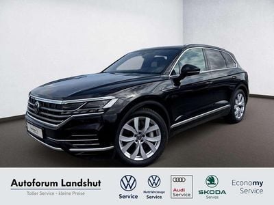 Gebraucht VW Touareg Elegance 381 PS (280 kW) 2021 Schwarz deep black perleffekt SUV