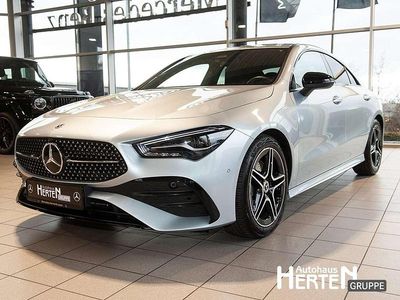 Lack hightechsilber Gebraucht 2024 Mercedes CLA200 AMG Coupé | 36.600 € (Fairer Preis)