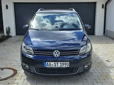 Gebraucht VW Touran Highline 140 PS (102 kW) 2011 Blau Van / Kleinbus