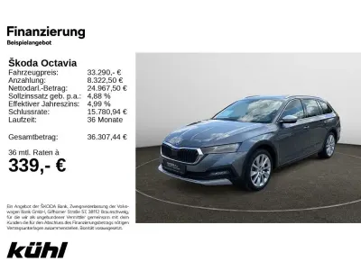 Gebraucht Skoda Octavia 200 PS (147 kW) 2024 Graphitegrau metallic Kombi