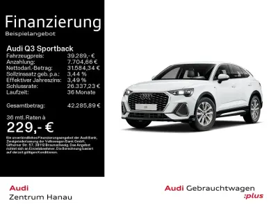 Usata Audi Q3 Sportback S-Line 150 CV (110 kW) 2025 Bianco SUV