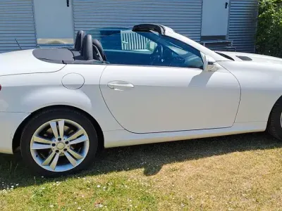 Brugt Mercedes SLK350 415 HK (305 kW) 2009 Hvid Cabriolet