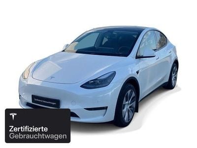 Gebraucht Tesla Model Y Long Range AWD 258 kW (351 PS) 2022 Weiß SUV