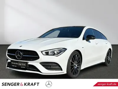 Gebraucht Mercedes CLA220 Shooting Brake AMG 190 PS (139 kW) 2021 Weiß Kombi
