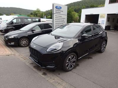 Gebraucht Ford Puma ST-Line X 125 PS (91 kW) 2022 Obsidianschwarz metallic Coupé