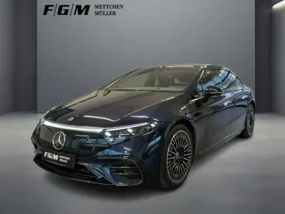 Gebraucht Mercedes EQS450+ AMG line 244 kW (333 PS) 2023 Blau Limousine