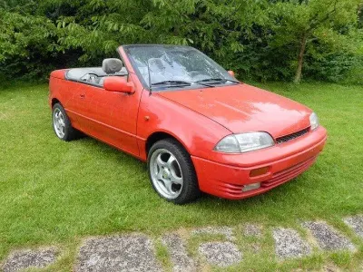 Gebraucht Suzuki Swift 68 PS (50 kW) 1994 Rot Cabrio