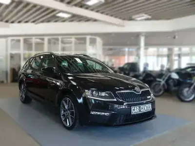 Gebraucht Skoda Octavia vRS 184 PS (135 kW) 2014 Schwarz Kombi