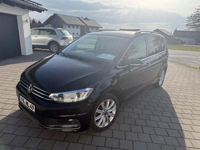 Gebraucht VW Touran Comfortline 150 PS (110 kW) 2021 Schwarz Van / Kleinbus