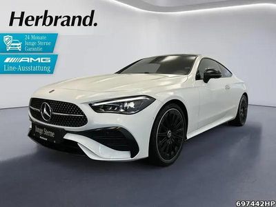 Brugt Mercedes CLE220 AMG 197 HK (144 kW) 2025 Hvid Coupe