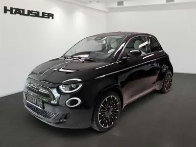Gebraucht Fiat 500e La Prima 86 kW (118 PS) 2023 Onyx schwarz Kleinwagen