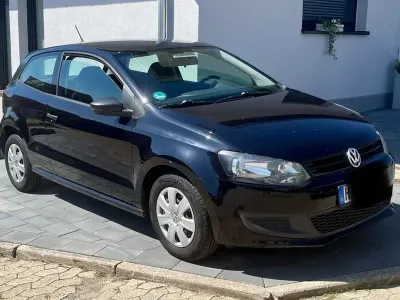 Gebraucht VW Polo Trendline 60 PS (44 kW) 2013 Schwarz Kleinwagen