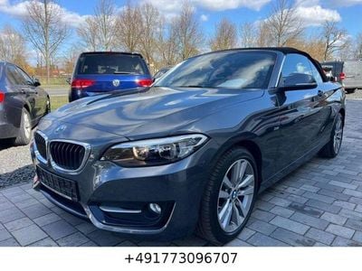 Gebraucht BMW 220 Sport Line 184 PS (135 kW) 2015 Mineralgrau (metallic) Cabrio