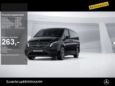 Gebraucht Mercedes V300 AMG 237 PS (174 kW) 2022 Schwarz Van / Kleinbus