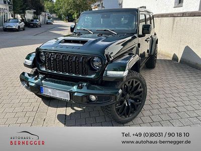 Gebraucht Jeep Wrangler 272 PS (200 kW) 2024 Grün (grün sonderlackierung) SUV