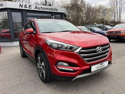 Gebraucht Hyundai Tucson Style 177 PS (130 kW) 2018 Rot SUV