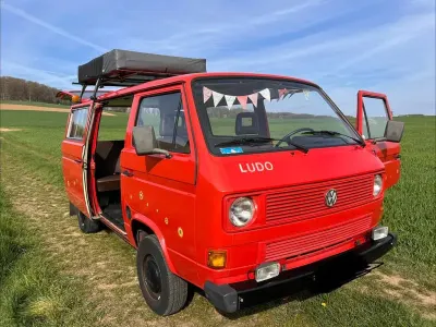 Gebraucht VW T3 50 PS (36 kW) 1985 Rot Van