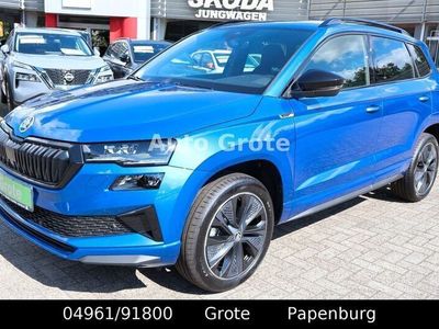 Gebraucht Skoda Karoq SportLine 150 PS (110 kW) 2024 Blau SUV